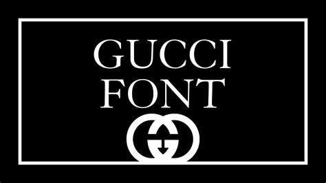 sigle gucci|gucci serif font.